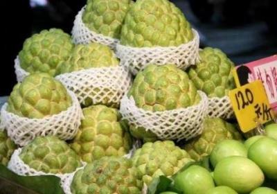 世界十大含糖量最高，味道最甜的水果排行榜 臺灣釋迦果甜到牙疼