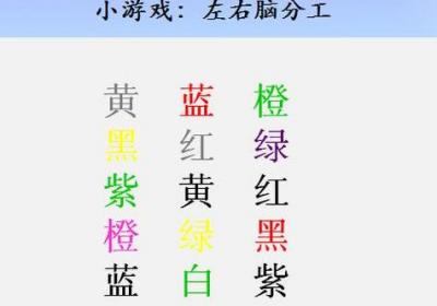 ?小游戲測試：看孩子的左腦和右腦，哪個更發達？家長也可以試試！